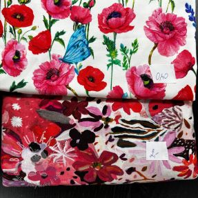 Balík látok teplákovina digital print 0316