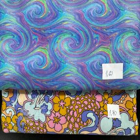 Balík látok teplákovina digital print 0335