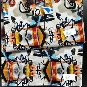 Balík látok úplet digi tlač 2107