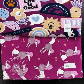 Balík látok úplet dizajnový 1224