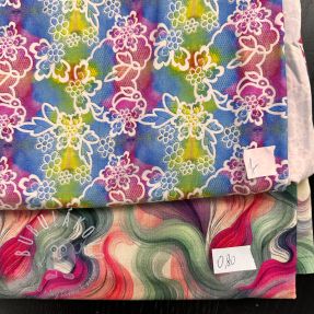 Balík látok úplet VISCOSE LYCRA 147