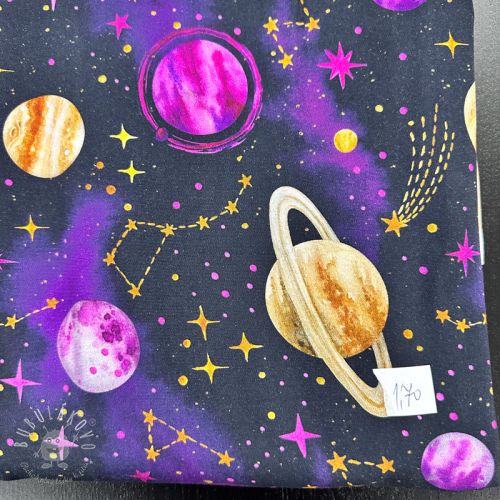 Balík látok teplákovina digital print 0363