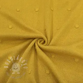 Svetrovina BIG KNIT DOT ochre