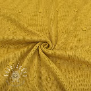 Svetrovina BIG KNIT DOT ochre