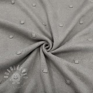 Svetrovina BIG KNIT DOT grey