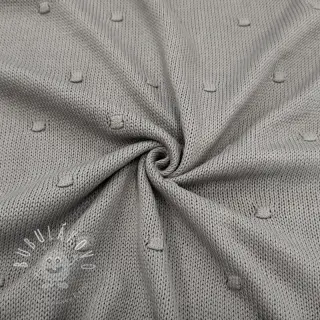 Svetrovina BIG KNIT DOT grey