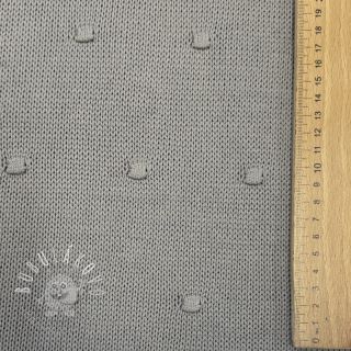 Svetrovina BIG KNIT DOT grey