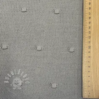 Svetrovina BIG KNIT DOT grey