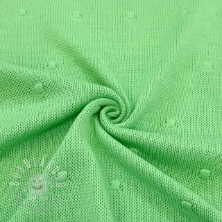 Svetrovina BIG KNIT DOT grass green