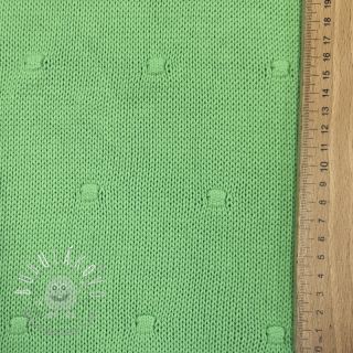 Svetrovina BIG KNIT DOT grass green