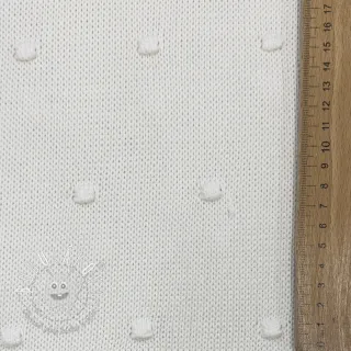 Svetrovina BIG KNIT DOT off white
