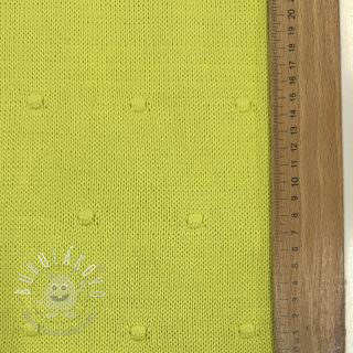 Svetrovina BIG KNIT DOT bright green