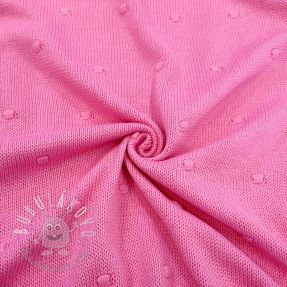 Svetrovina BIG KNIT DOT pink