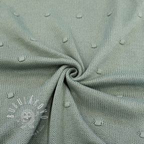 Svetrovina BIG KNIT DOT old green