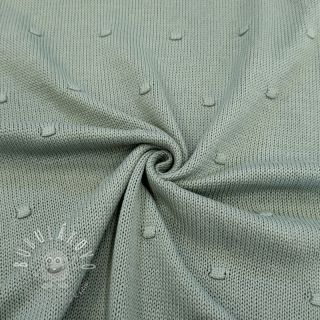 Svetrovina BIG KNIT DOT old green