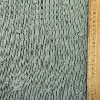 Svetrovina BIG KNIT DOT old green