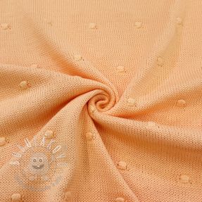 Svetrovina BIG KNIT DOT peach