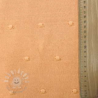 Svetrovina BIG KNIT DOT peach