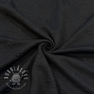 Svetrovina BIG KNIT DOT black