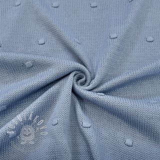 Svetrovina BIG KNIT DOT blue