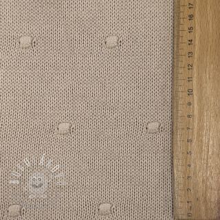 Svetrovina BIG KNIT DOT naturals