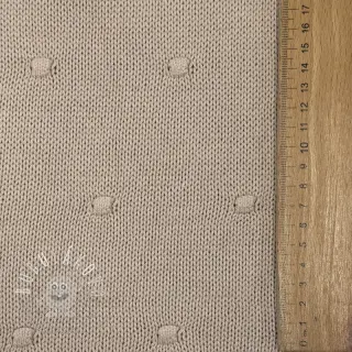 Svetrovina BIG KNIT DOT naturals