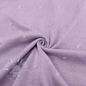 Svetrovina BIG KNIT DOT violet