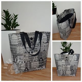 Dekoračná látka GOBELIN PREMIUM City canal house