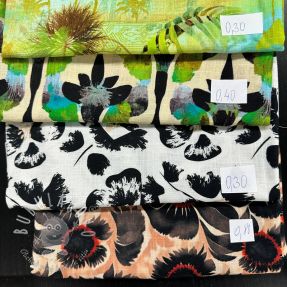 Balík látok ľan s viskózou 133