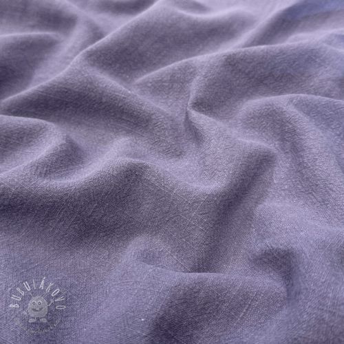 Ľan predpraný STONEWASHED PREMIUM lavender