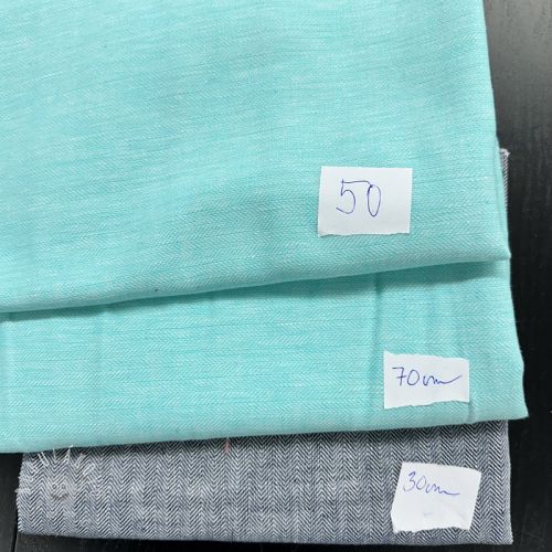 Balík látok ľan s bavlnou 038