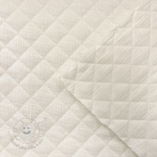 Dvojitá gázovina/mušelín QUILT ecru