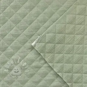 Dvojitá gázovina/mušelín QUILT nile