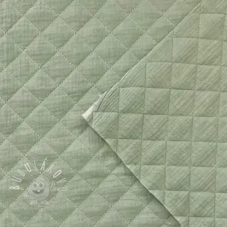 Dvojitá gázovina/mušelín QUILT nile