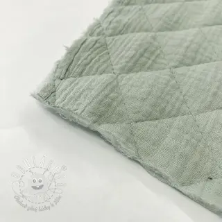 Dvojitá gázovina/mušelín QUILT nile
