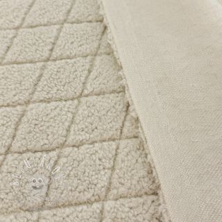 Kabátovina TEDDY Diamond beige