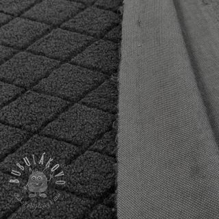 Kabátovina TEDDY Diamond dark grey