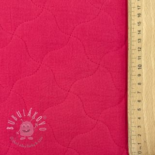 Dvojitá gázovina/mušelín QUILT NOE magenta
