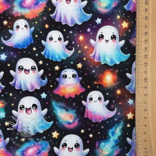 Teplákovina Spooky design D digital print