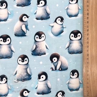 Teplákovina Snow time design B digital print