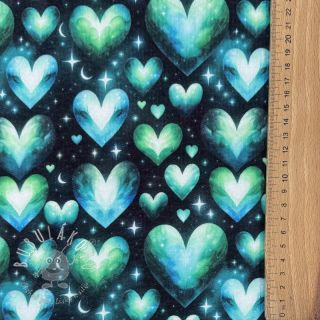 Teplákovina počesaná JOGGING Colour me design A digital print