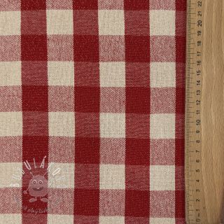 Dekoračná látka Celestin LUREX rouge