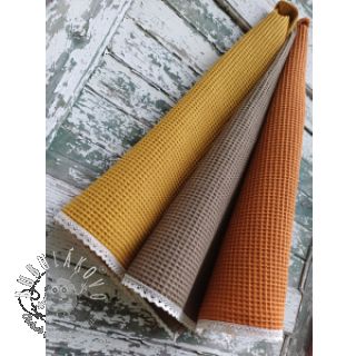 Bavlna s vaflovou väzbou rust