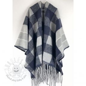 Poncho PRATO boiled wool design G