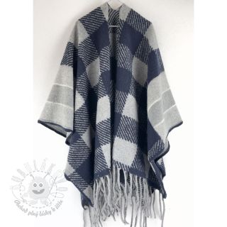 Poncho PRATO boiled wool design G