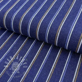 JEANS DENIM Stripes indigo