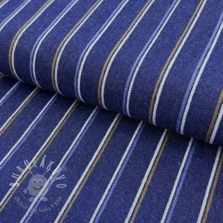 JEANS DENIM Stripes indigo