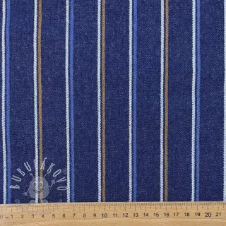 JEANS DENIM Stripes indigo