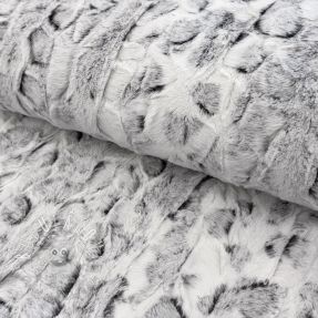 Umelá kožušina Animal skin black