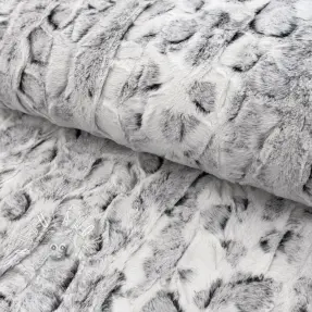 Umelá kožušina Animal skin black